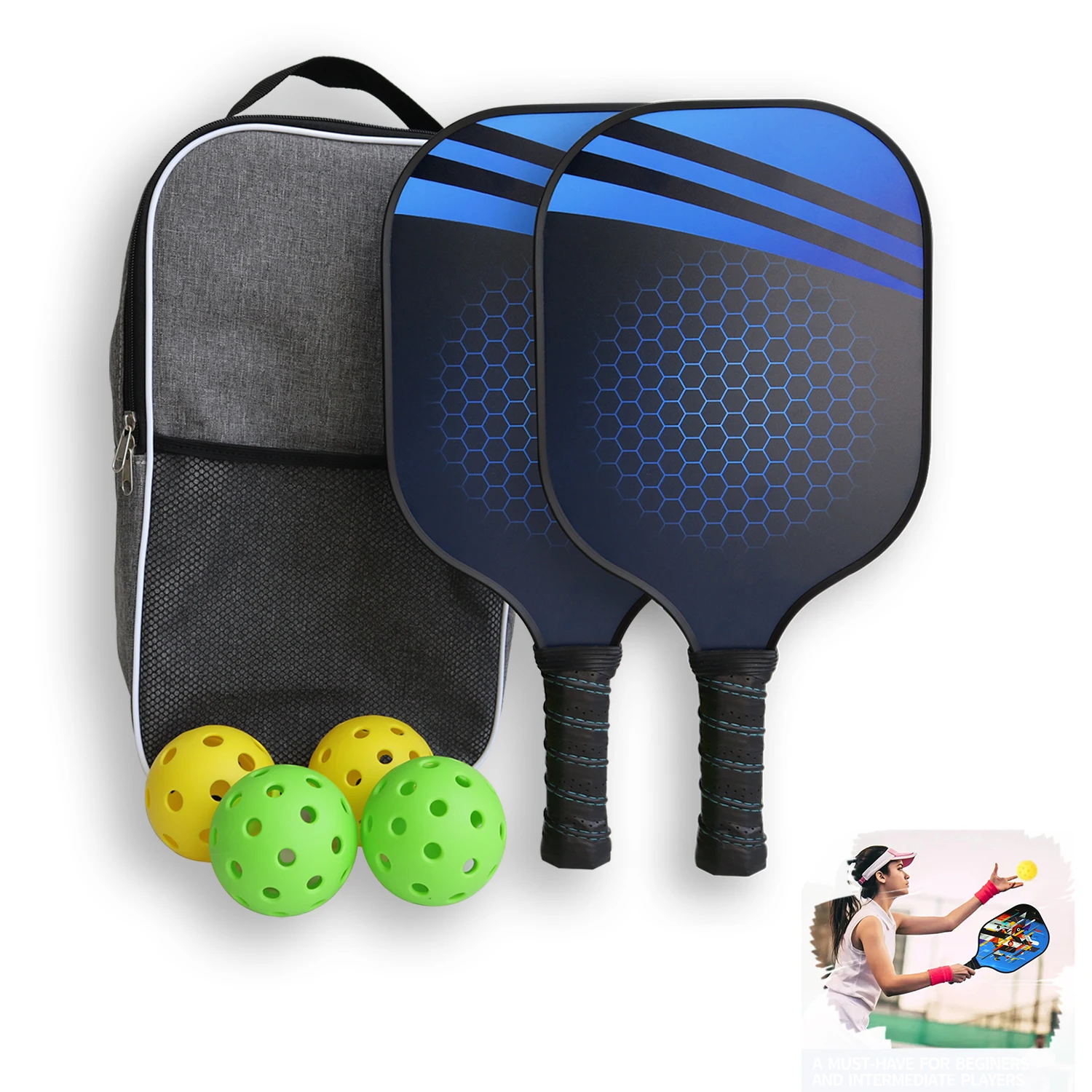 إصدار خاص من كرات البيسبول المجداف المصنوعة من ألياف الكربون للتدوير والتحكم في حواف الرغوة المحقونة كرة المخلل الحرارية