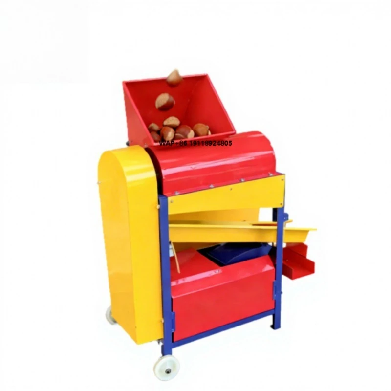 Best Seller Commercial Chestnut Shelling Sheller Machine Palm Chestnut Husking Dehulling Peeling Peeler Opener Machine Automatic