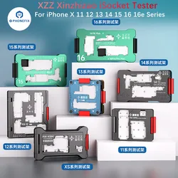 Xinzhizao XZZ Motherboard Tester Fixture for iPhone X-16 17 Pro MAX Logic Board Middle Layer Radio Frequency Function Testing