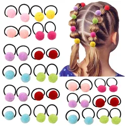 Ncmama-cabelo bandas com design animal para meninas, anel de borracha para o cabelo do bebê, cabelo coreano acessórios, ornamentos para crianças, 16 pçs/lote