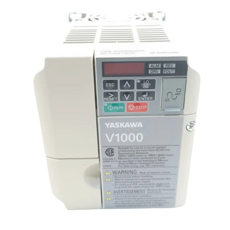 New Yaskawa CIMR-VU4A0005BAA Inverter In Stock Fast Shipping