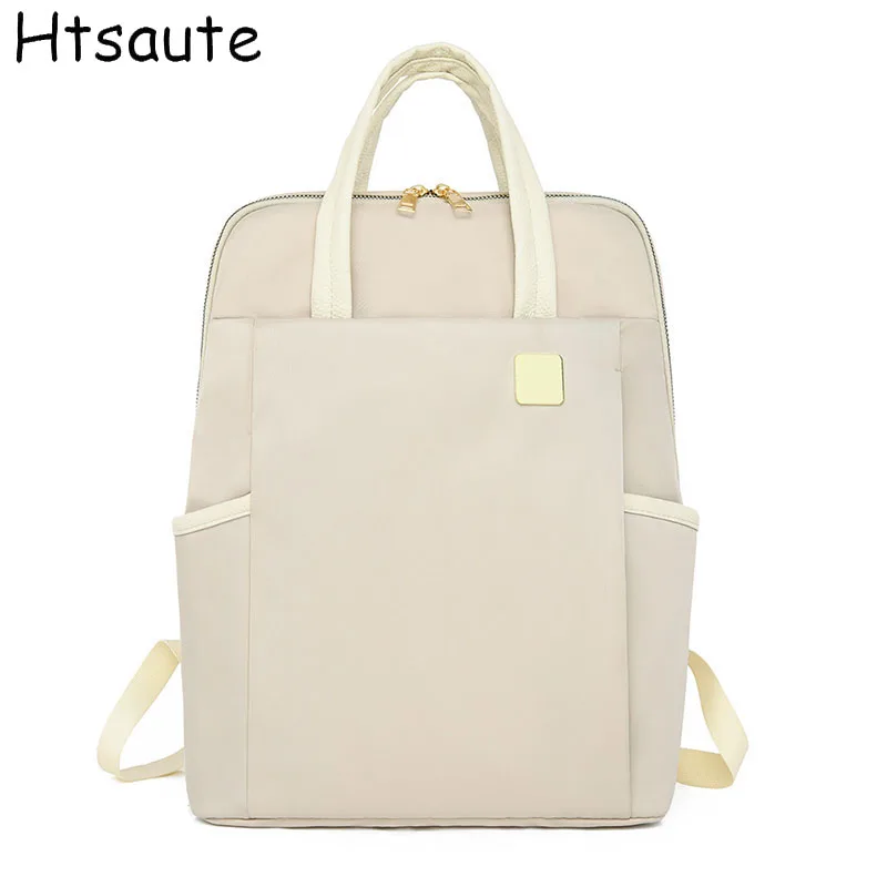 

2 Styles Backpacks Women Summer Student's Crossbody Bags Lightweight Foldable Oxford Waterproof Backpack Handheld Casual Purse