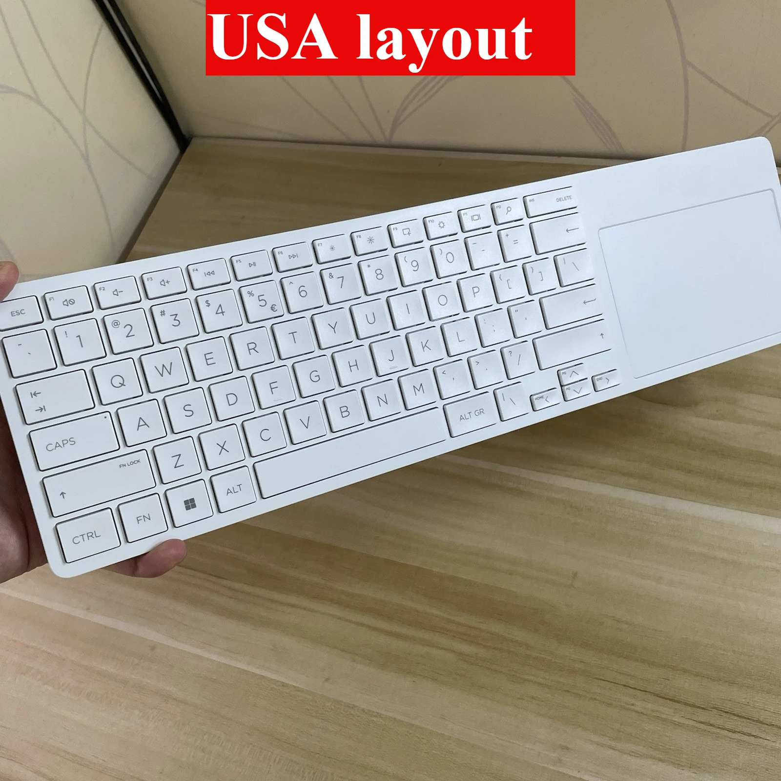 Bluetooth Wireless Keyboard with touchpad For HP 720 TPA-C002K USA UK Nordic Arabic Belgian French Korean Latin Spanish Japanese