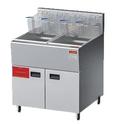 Vertical 3-pipe 4-pipe 5-pipe LNG Single-cylinder Double-screen Frying Furnace Cabinet Gas Double-cylinder Four-screen Fire Tube