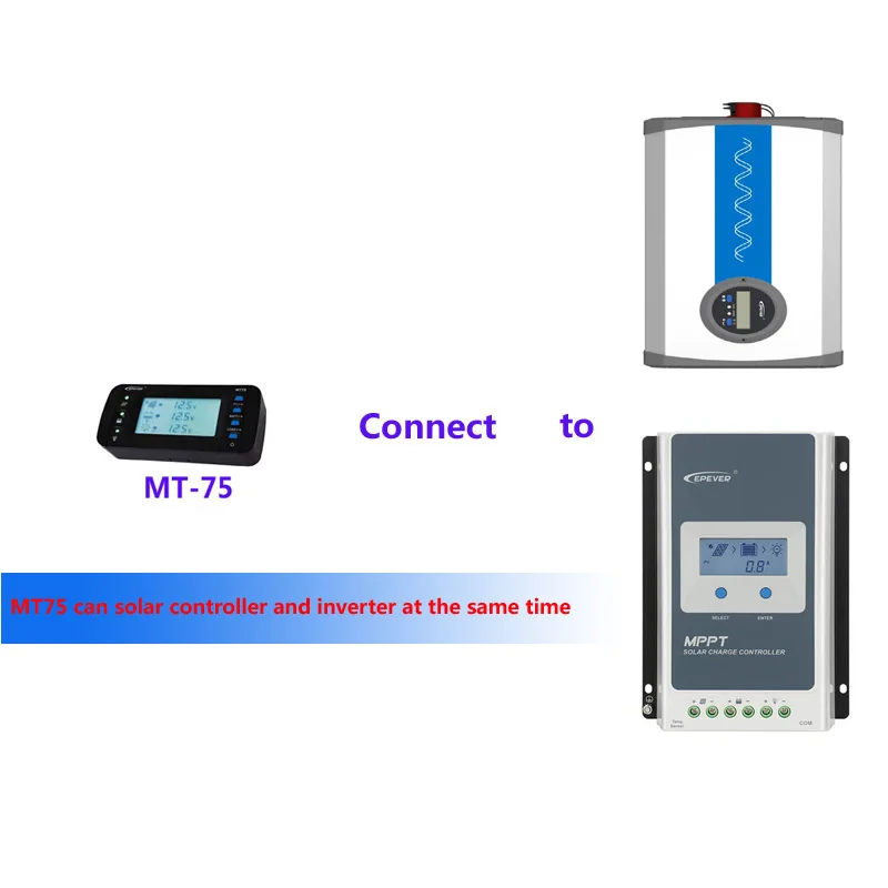 Epever Inverter 2000W Ip Plus Off Grid Solar Inverters 12V 24V 48V Solar Epever Pure Sine Inverter Solar Inverter Charger