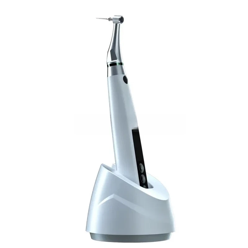 Den tal Equipment 2 in 1 Wireless Den tal Endo Motor With Apex Locator LED Endo Motor with 6:1 Mini Head Contra Angle