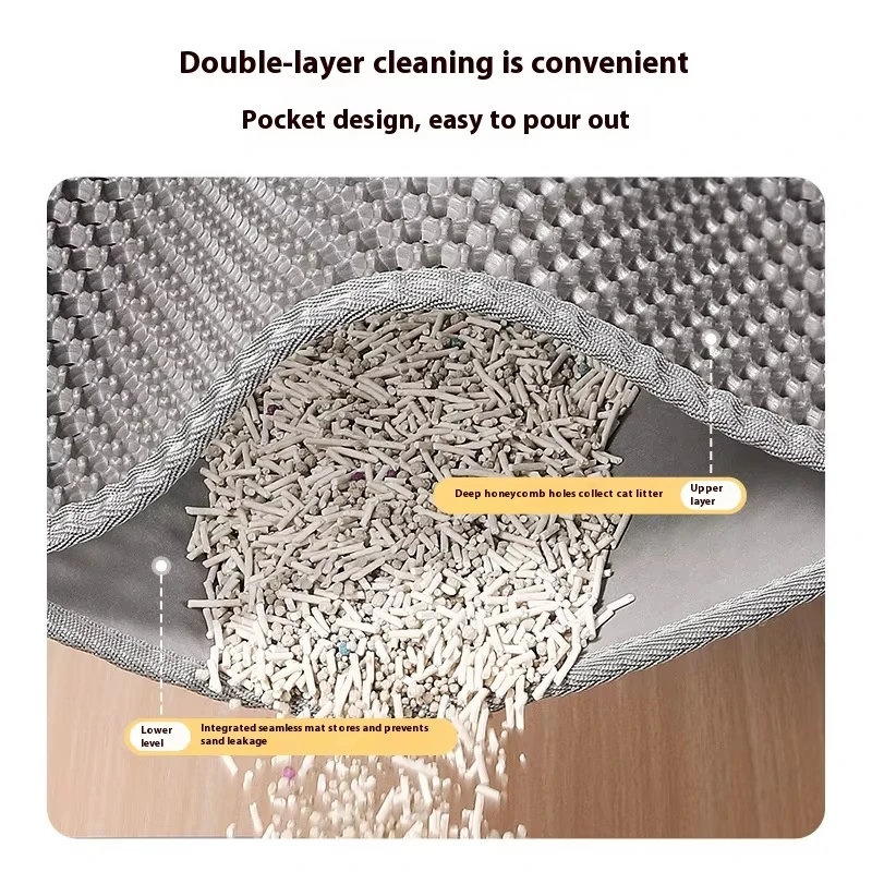 Cat Litter Mat 2-Layer Design  - Mattress Protector Waterproof review and price