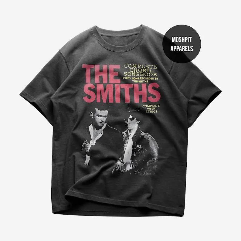 

The Smiths T-ShirtRock Music ShirtComplete Chord SongbookThe Queen Is DeadThe Smiths MerchUnisex Heavy Cotton Tee