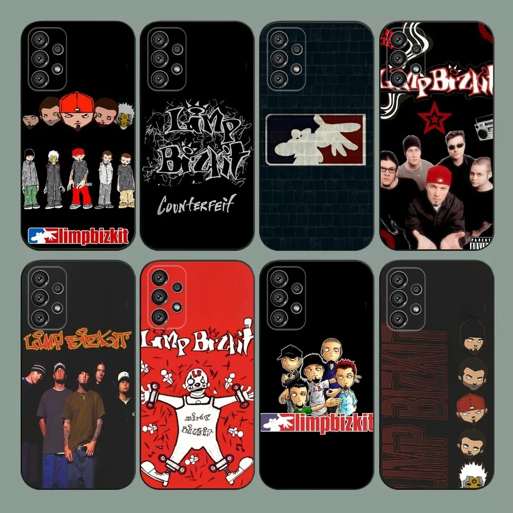 L-Limp Bizkit  Phone Case For Samsung Galaxy A20,A21s,A22,A31,A32,A52,A53,A72,73,A80,A91 Soft Black Cover