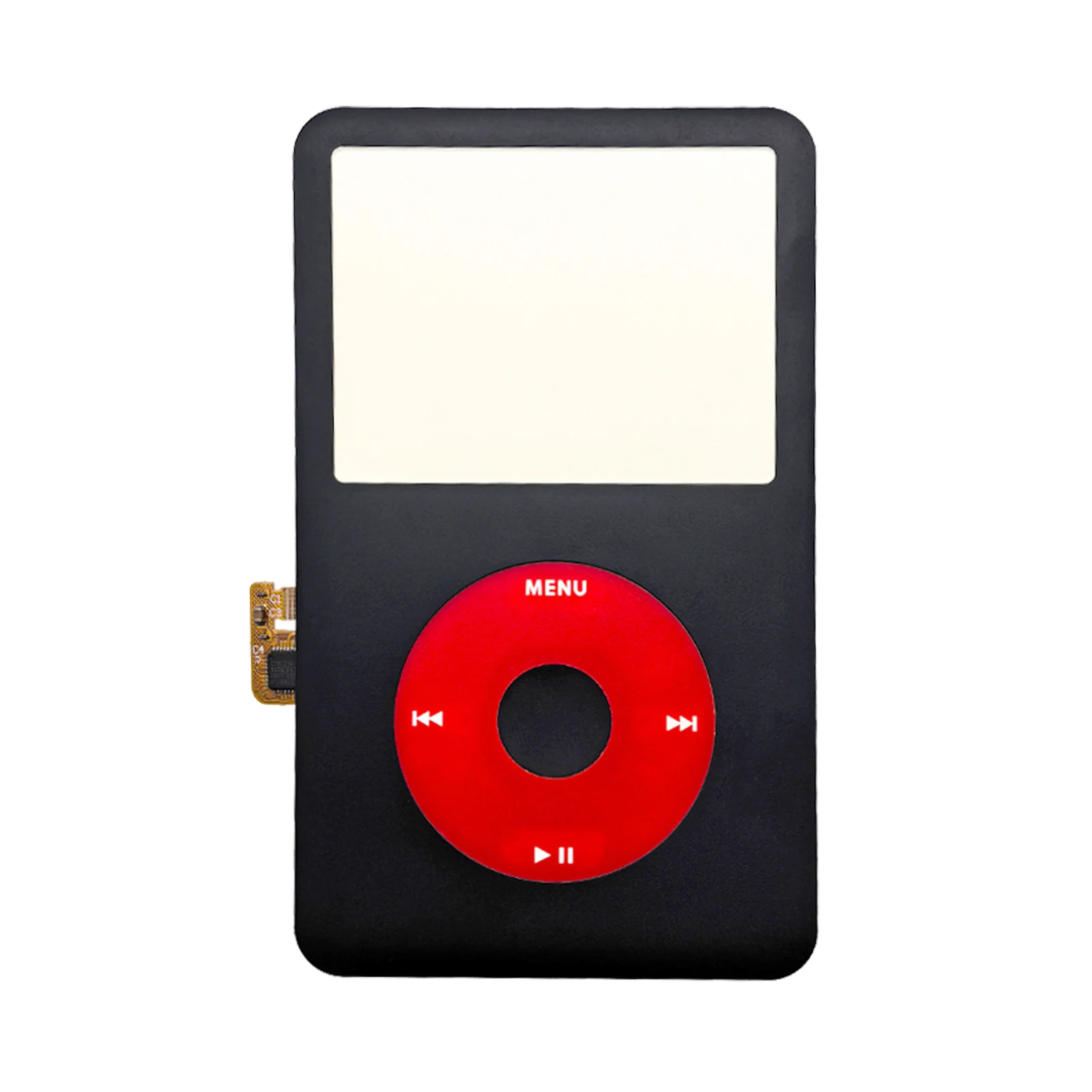 iPod Classic 6e 7e generatie voorkant frontplaat metaal met klikwiel middenknop vervangende reparatieonderdelen gereedschapsset