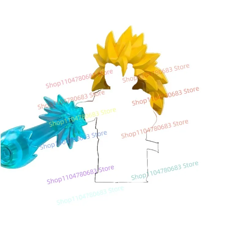 MOC Building Blocks WM2730 WM2731 Mini Figure Assembly Model Ornament Anime Cartoon Character Toy Decoration Gift Collectible