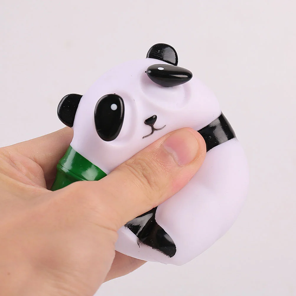 3 Pcs Animal Compact Squeeze Toys Stress Ball Panda Stretchy Kids Toddler Child