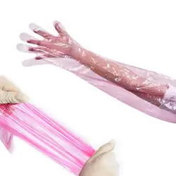 Vet Insemination Gloves 33.4inch 50PCS Artificial Insemination Gloves Extra Long Sleeve Full Arm Gloves for Household Cleaning