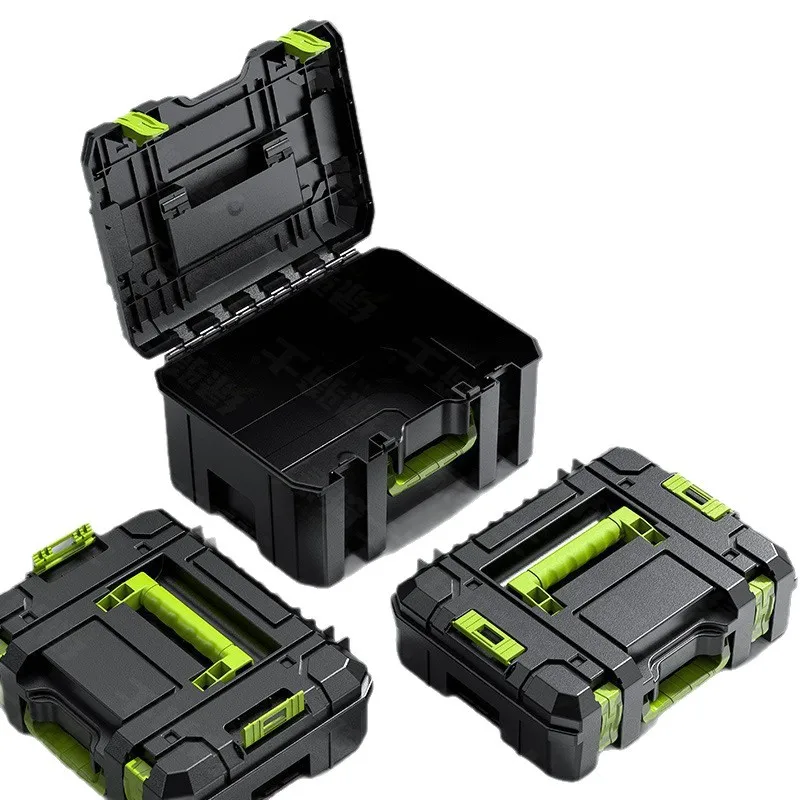 Household Tool Case Stackable Tool Storage Box Portable Hardware Tools Organizer Boxes Multifunctional Maintenance Toolbox