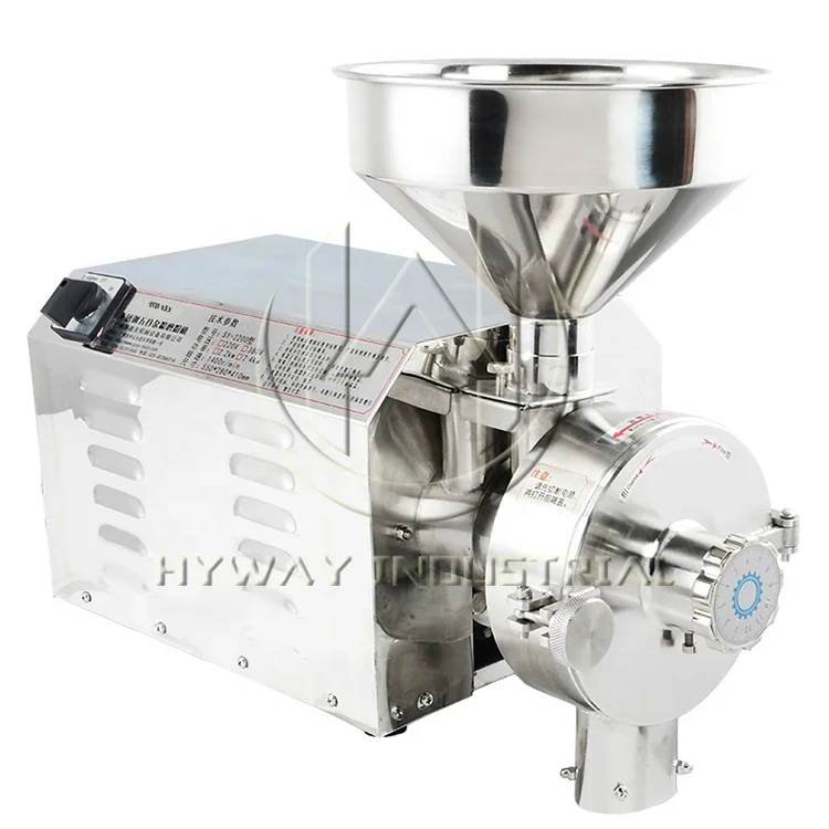 HY 40/60/100KG grinder blade corn milling machine grinder household grain grinder