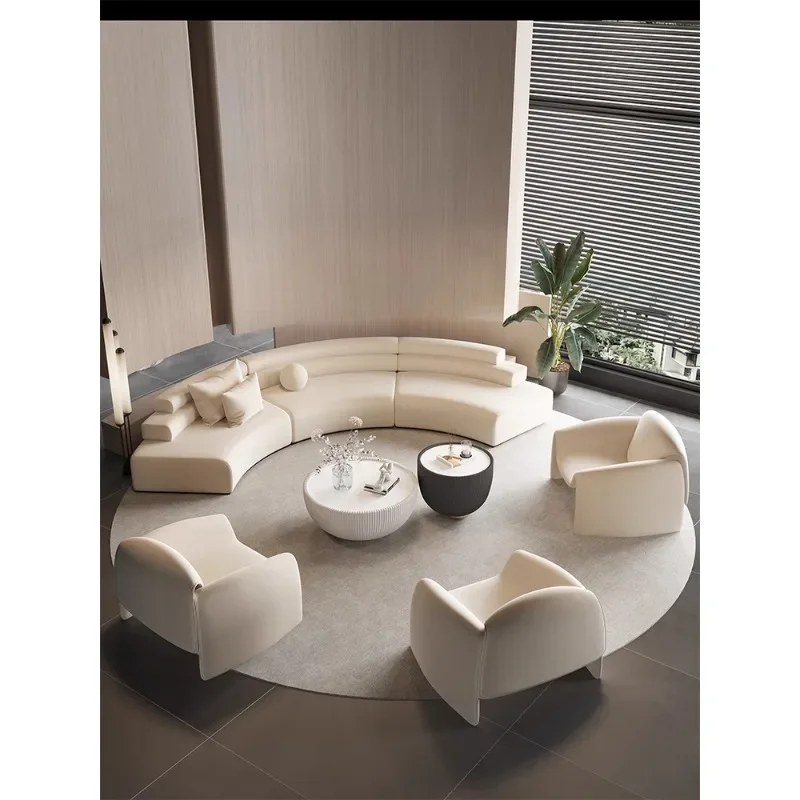 

Semicircular curved special-shaped sofa