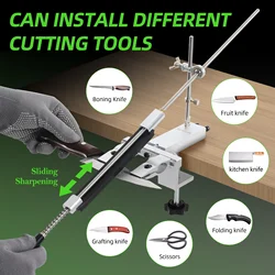New Version Sy Tools S09 Knife Sharpener With Diamond sharpening stone Plastic Box Version