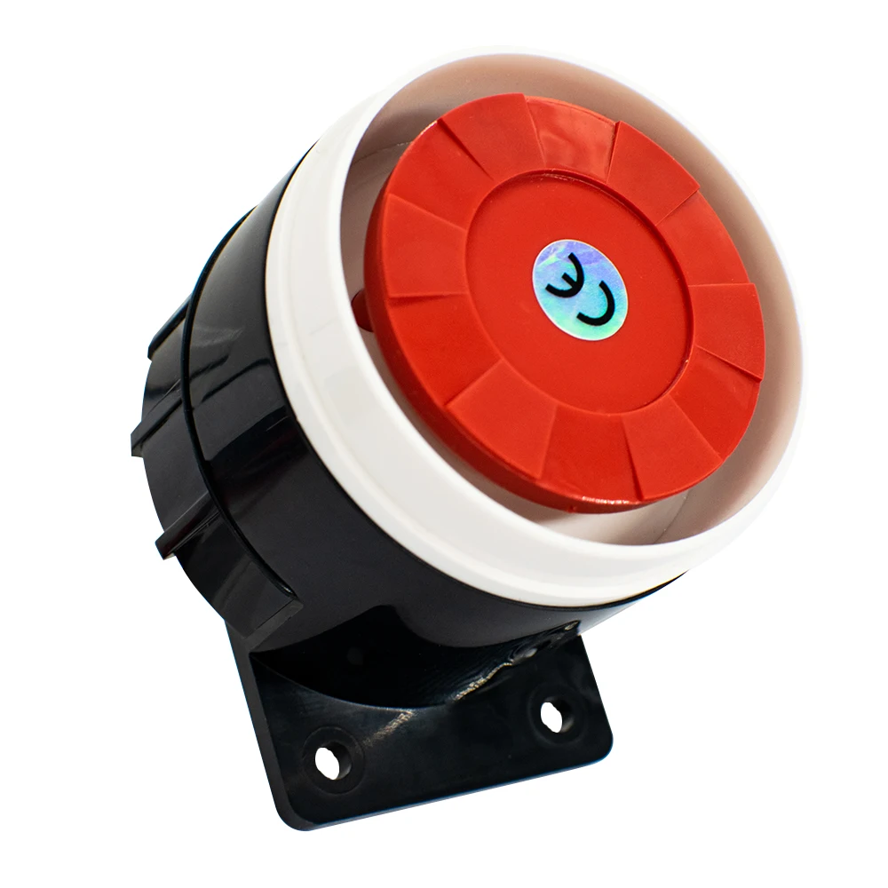 Loud DC 12V Mini Piezo Buzzer Siren Alarm High Decibel Electronic Sounder for Security System,Auto Vehicle,DIY Anti-Theft Device