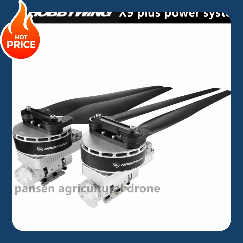 

Hobbywing X9 Plus Power System Drone Motor Original 36190 Propeller 15kg 14s Brushless Motor Drone Quadcopter Agricultural UAV