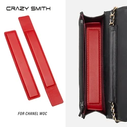 CRAZYSMITH Leather Bag Base Shaper For Chanel Woc Insert Portable Support Bottom Pad Handbag Inner Transformation Accessories