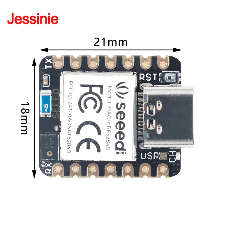 Seeeduino Seeed Studio XIAO BLE SENSE moduł płytki rozwojowej BLE 5.0 nRF52840 mikrokontroler Nano Arm dla Arduino — zdjęcie 6
