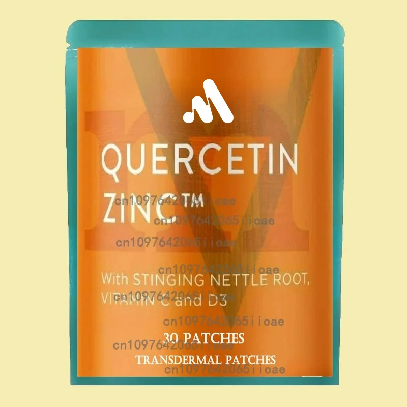 

30 Patches Quercetin 500 Mg, Immune Vitamins and Quercetin Vitamins, Ransdermal Patches