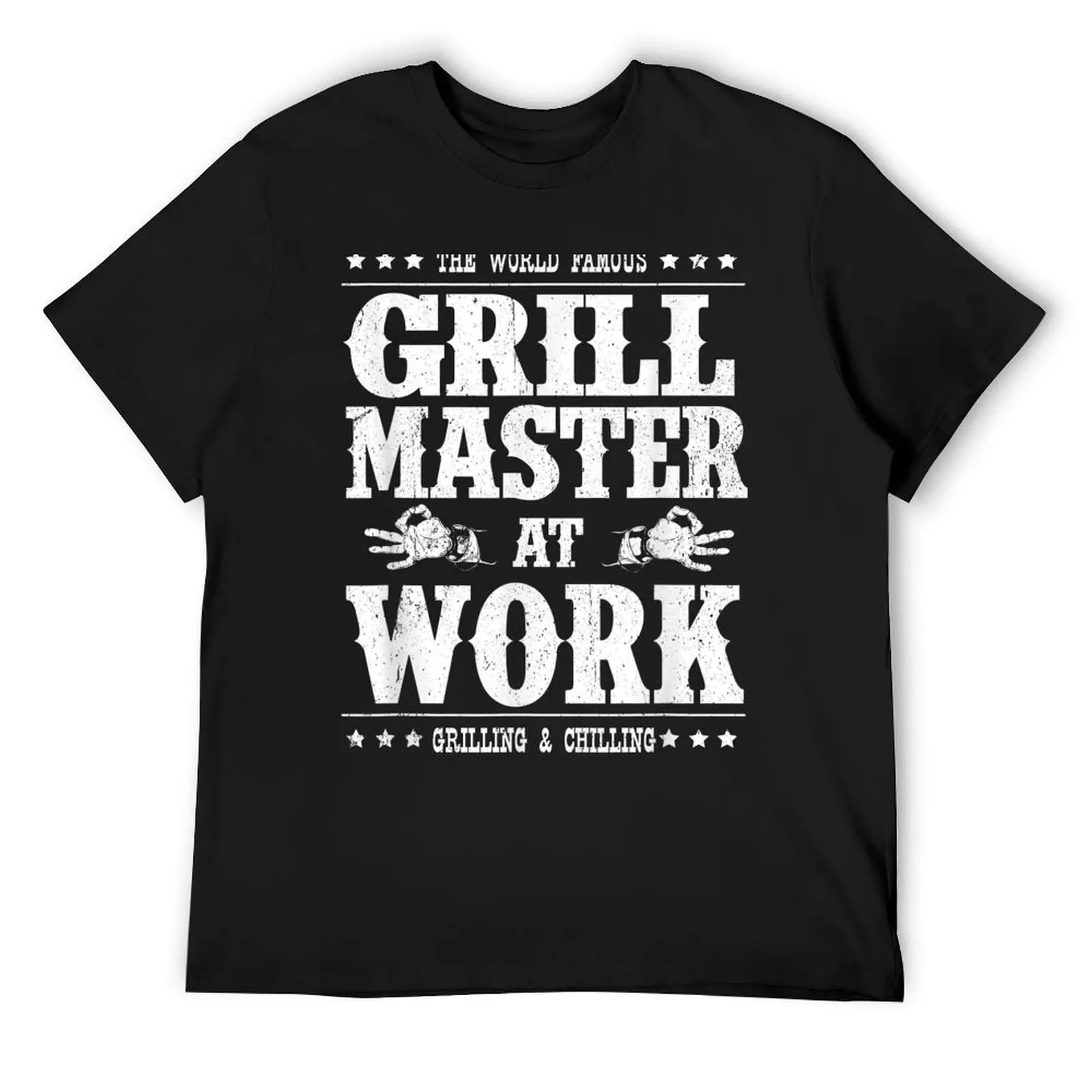 

Grill Master Barbecue Bbq Smoker Grillin Dad Grandpa Gifts T-Shirt summer 2025 Man t-shirt summer top vintage t shirt men