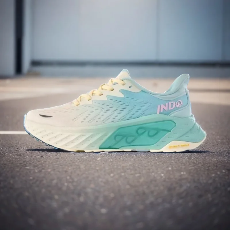 

New Breathable Fluorescent Night Running Shoes Outdoor Gym Shoes Lightweight Women's Sneakers Casual Shoes JNDO 2210