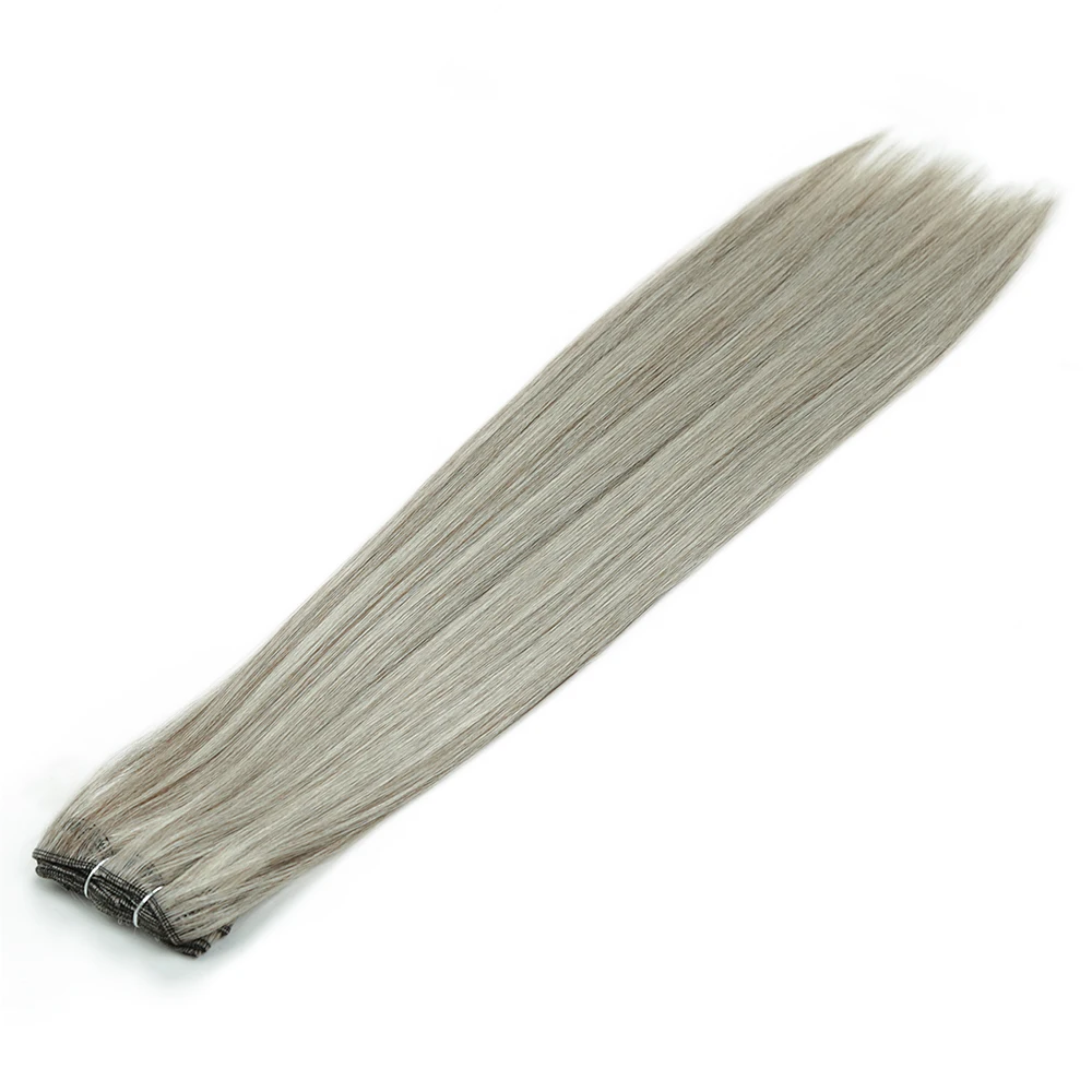 Alibaby Gerade Haar Bundles Extensions Glatte Ombre Haar Weben 26 Zoll Lange Synthetische Gerade Haar Bundles Volle bis Ende 150g – Detail 13