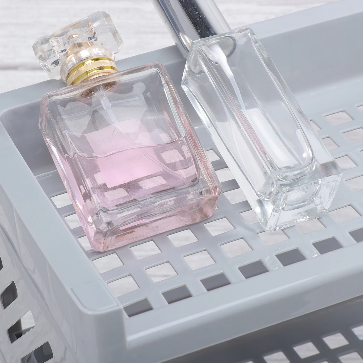 

Multi Layer Office Storage Box Organizer Desktop Container For Lipsticks Eyeliner Nail Polish Brush Case Grey