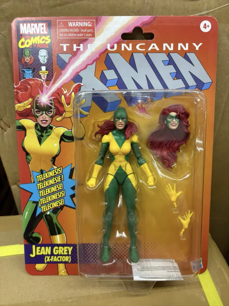 

In Stock Marvel Legends Retro X-Men 97 Phoenix Rogue Green Goblin Jean Grey 6" Action Figure Xmen Toys Doll Model Birthday Gift