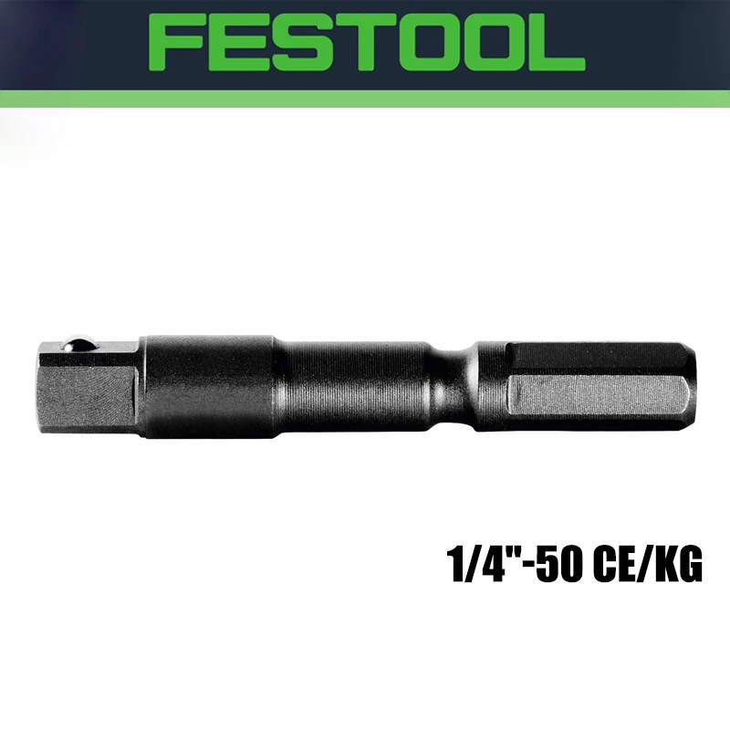 

FESTOOL 495131 1/4"-50 CE/KG Adapter CENTROTEC Ensures Secure Hold Strong Durable Tools Accessories