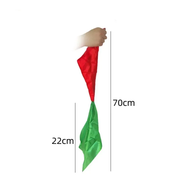 Color Changing Linked Silk Magic Trick Color Scarf for Magic Toy Funny Joke Props Close-up Performance for Children пиротехника