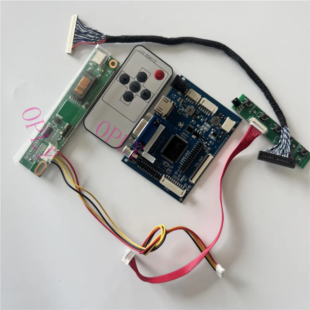 

Controller board for LTN160AT01 LTN160AT02 1366×768 16" 30pin 1 CCFL LCD panel AV VGA HDMI-compatible Kit