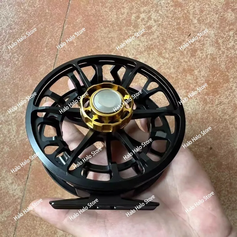 Freshwater stream fly fishing wheel fly wheel fly burn full metal fishing gear fishing wheel