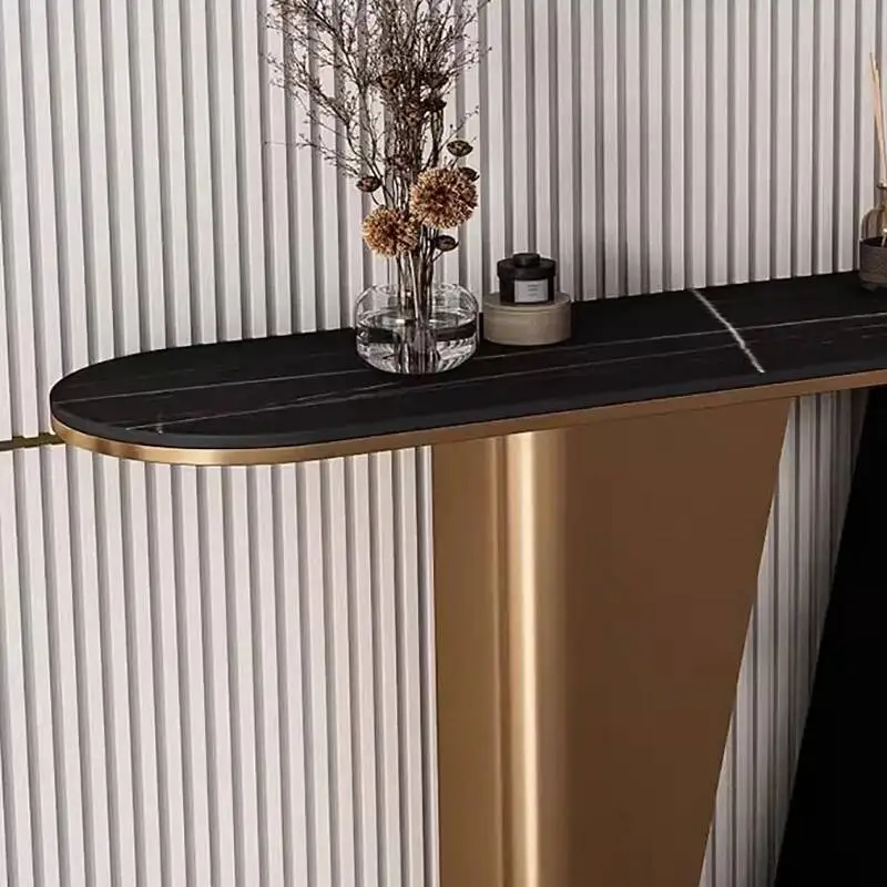 

Table Beauty Premium Luxury Trendy Entrance Console Hall Living Room Console Table Minimalist Design Wohnzimmer Tisch Furniture