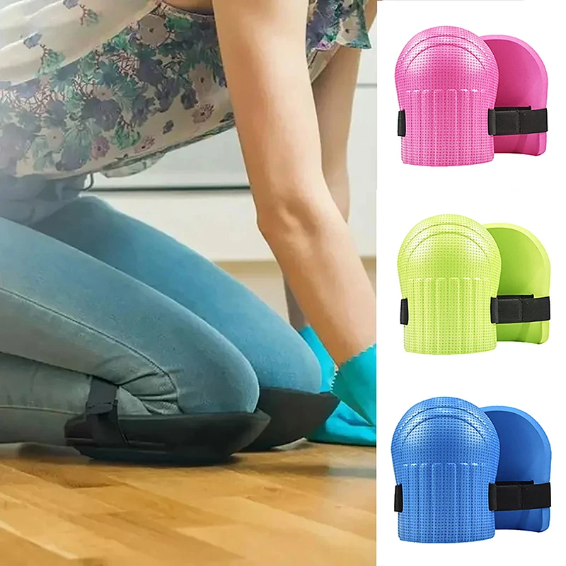 1pair Knee Protection Pad Tile Mud Workers Knee Paste Floor Brick Artifacts Moisture Thickening Household Duties Legguard Tools