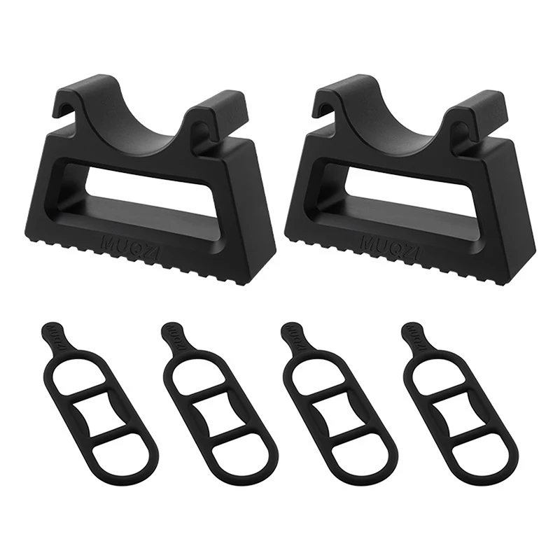AliExpress 1Pair Bicycle Handlebar Stand E-Bike Inverted Parking Rack Stable Clip-On Bracket Maintenance Repair Tool For 30~34mm Grips