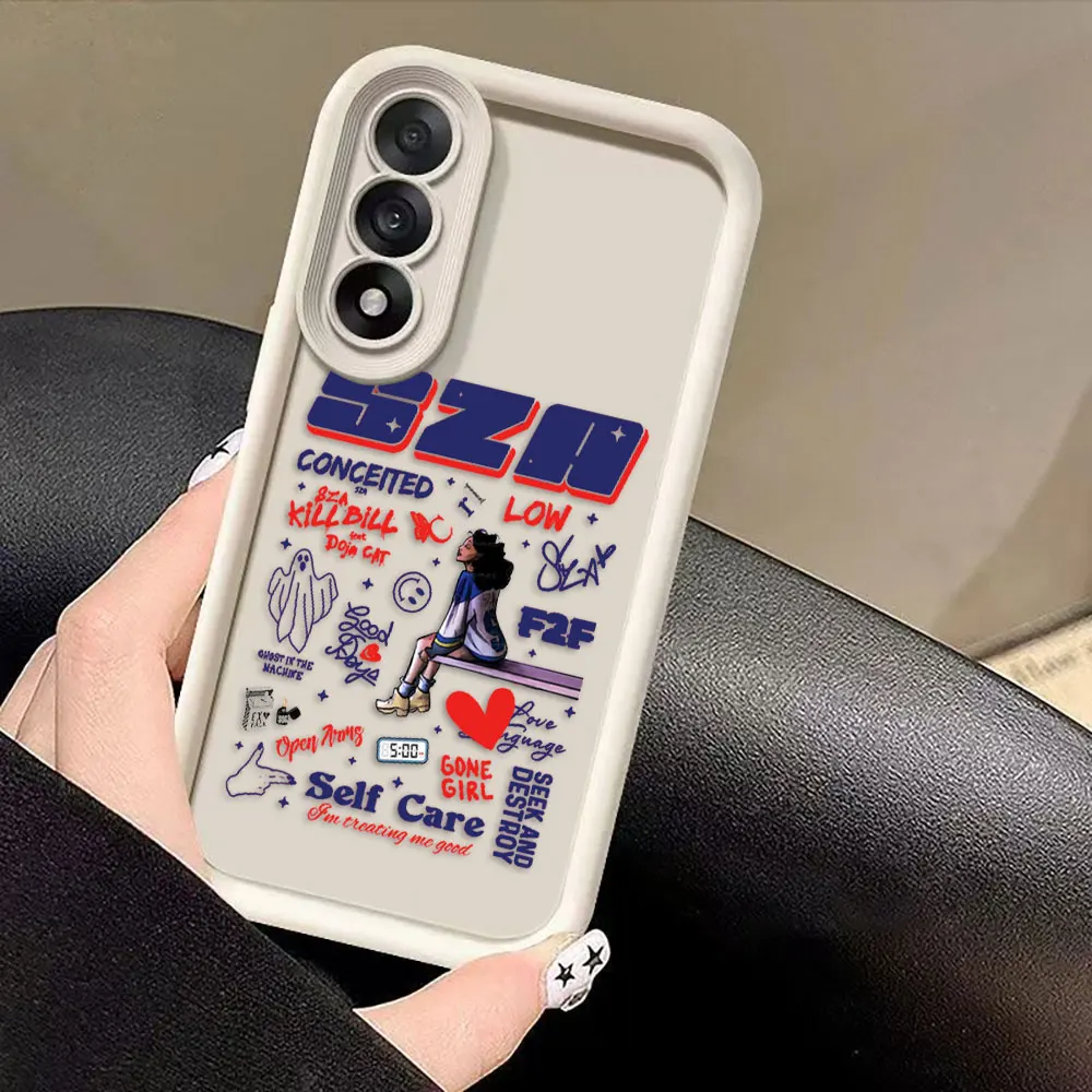Phone Case For Samsung A13 A16 A17 A22 A23 A26 A27 A32 A36 A51 A52 A53 A54 A55 A56 A57 A71 A72 A73 A35 Cover Cool Singer SZA SOS