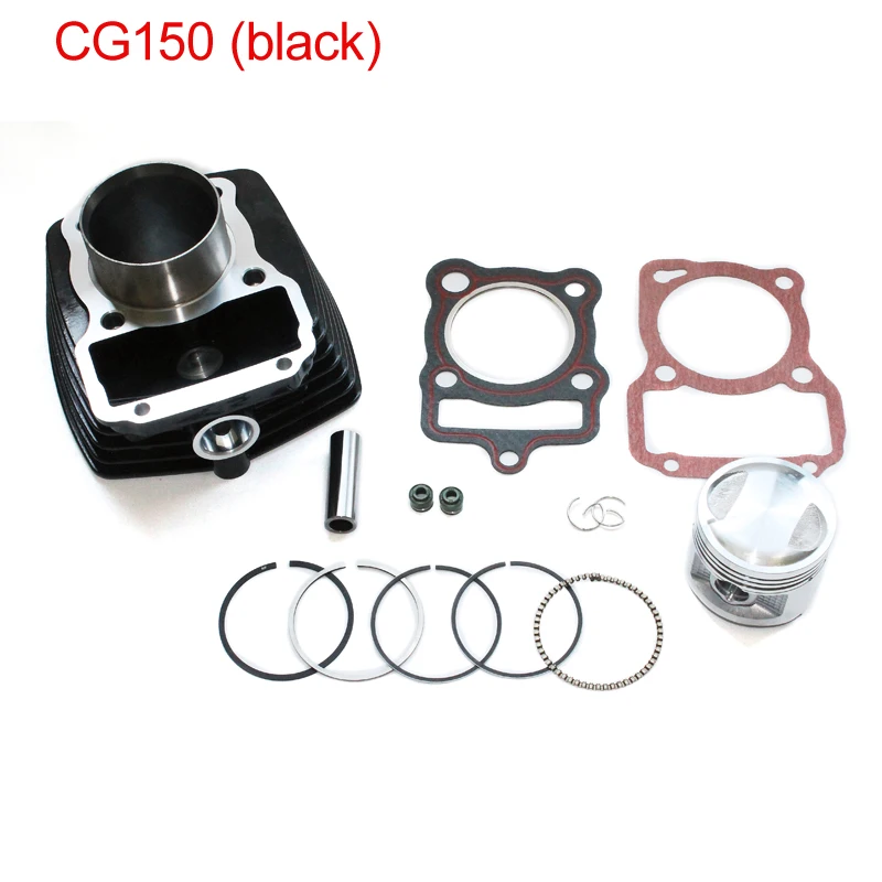 

Motorycle Cylinder Kit Piston Ring Complete for Honda Lifan Jialing Loncin CG125/CG150/CG200/CG250 125cc-250cc Engine Parts