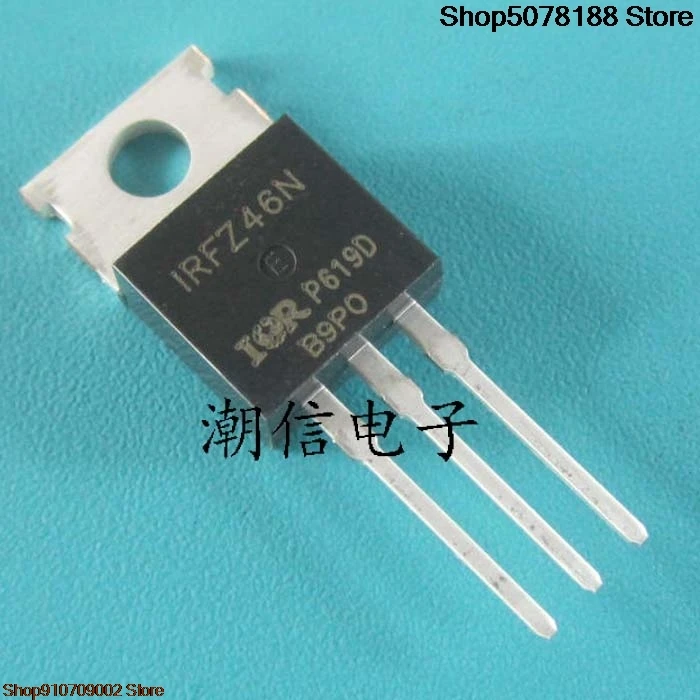 10 шт. IRFZ46N 53А 55В 16,5