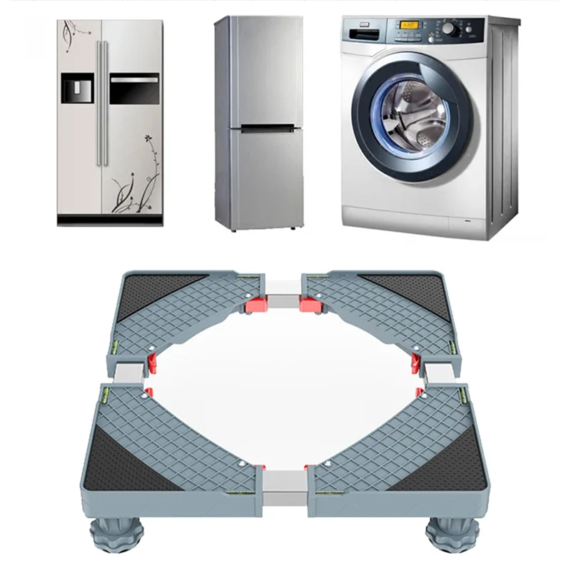 

AEE6-1 PCS Регулируемая подставка для стиральной машины Антивибратор Мобильная опора для стиральной машины