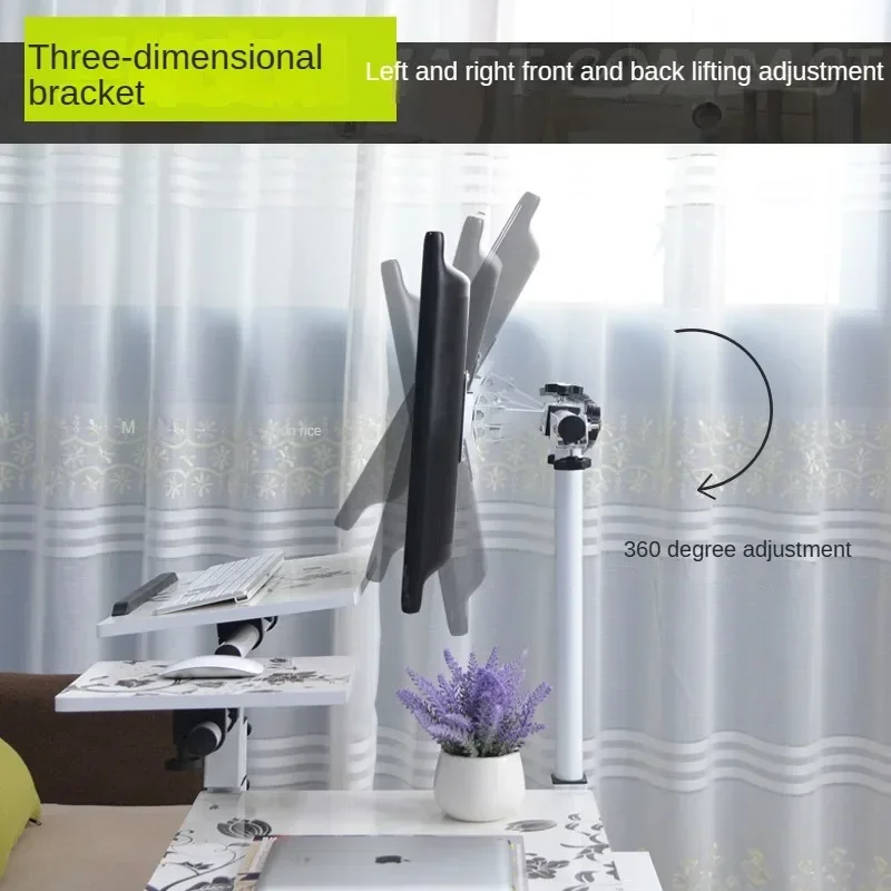 Hanging Computer Desk  Modern Lazy Man Study Table Gaming Desk Simple Bedside Laptop Support Enhancing Workspace Flexibility