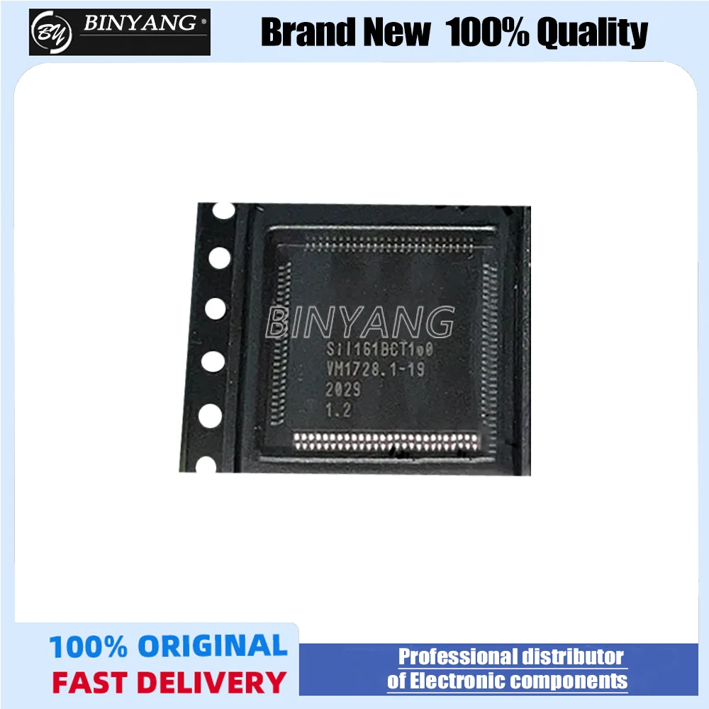 SII161BCT100 SIL161BCT100 package TQFP100 LCD chip in stock