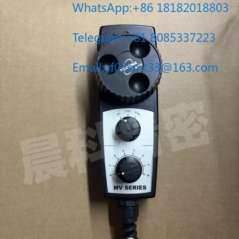 SMV-1C8S-CCD Electronic Handwheel Manual Pulse Generator MPG 8 Axis Select 100PPR 5V Differential Signal For CNC Milling Machine