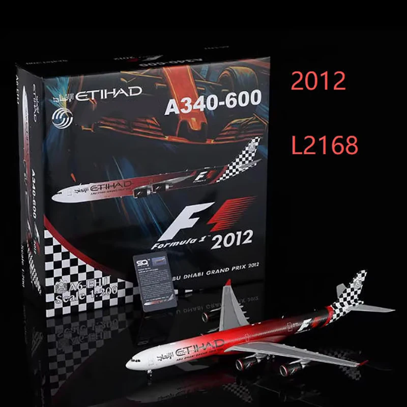ساحة أجنحة دييكاست 1:200 مقياس الخطوط الجوية الاتحادية A340-600 A6-EHJ الطائرات محاكاة سبيكة الانتهاء من تذكارية جمع لعبة هدية
