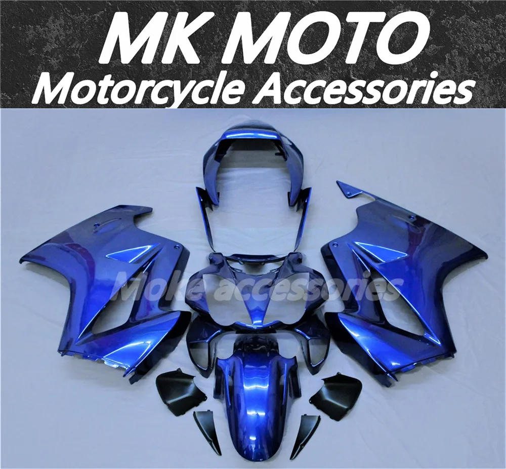 Motorcycle Fairings Kit Fit For Vfr800 2002 2003 2004 2005 2006 2007 2008 2009 2010 2011 2012 Bodywork Set New Blue