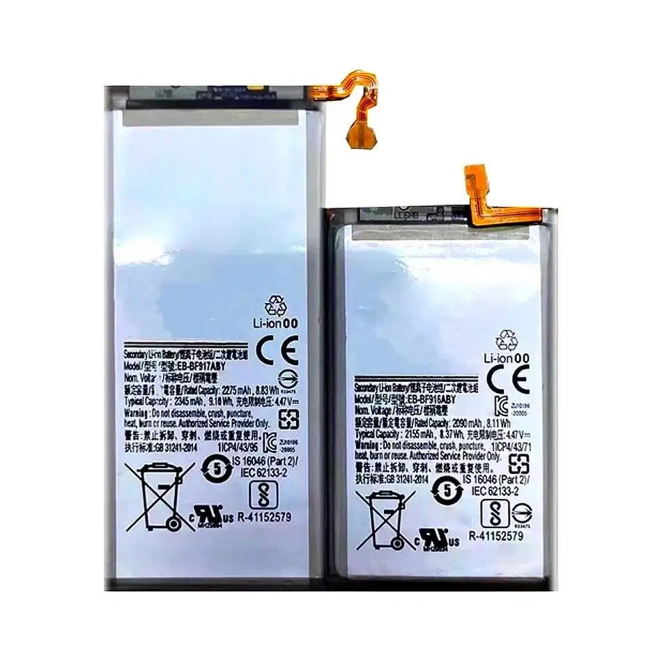 EB-BF916ABY + EB-BF917ABY لسامسونج غالاكسي Z أضعاف 2 5G SM-F916 طويلة الأمد بطارية الهاتف المحمول استبدال موثوق