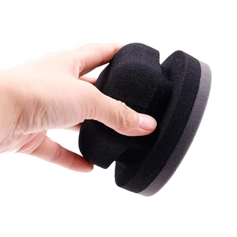 High Performances Tire Cleaning Sponge Tire Polishing Sponge Easy to Use for Car Enthusiasts & Professional