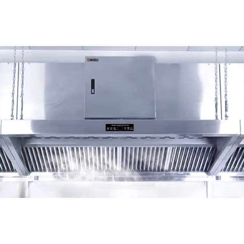 In-smart Commercial Kitchen Cooking Range Hood Exhaust air Purifier Integrated Fume Oil Smoke Dust Filter Extractor customized